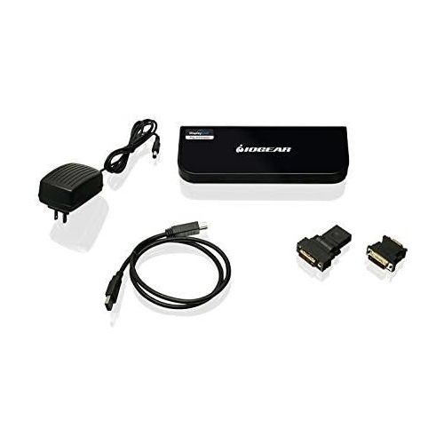  IOGEAR GUD300 USB 3.0 Universal Docking Station - for NotebookDesktop PC - USB - 6 x USB Ports - 4 x USB 2.0 - 2 x USB 3.0 - Network (RJ-45) - HDMI - DVI - Microphone - Wired