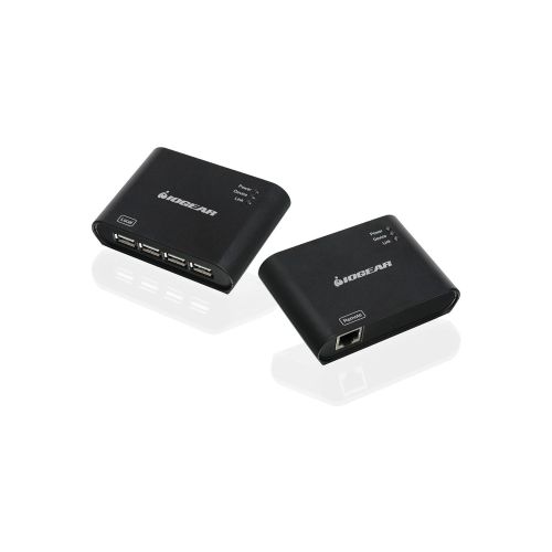  IOGEAR USB 4-Port USB Extender over Ethernet 164’, GUCE64 (TAA compliant)