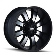 ION 189 Wheel with Machined Finish (20x9/5x87.122mm, 0mm offset)