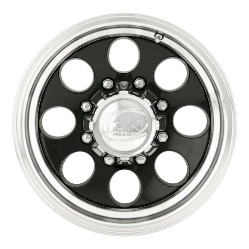  Ion Alloy 171 Black Wheel with Machined Lip (15x8/5x139.7mm)