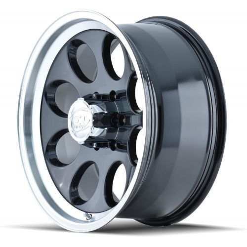  Ion Alloy 171 Black Wheel with Machined Lip (18x9/5x127mm)