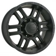 ION Ion Alloy 179 Black Wheel with Machined Face and Lip (17x9/8x170mm)
