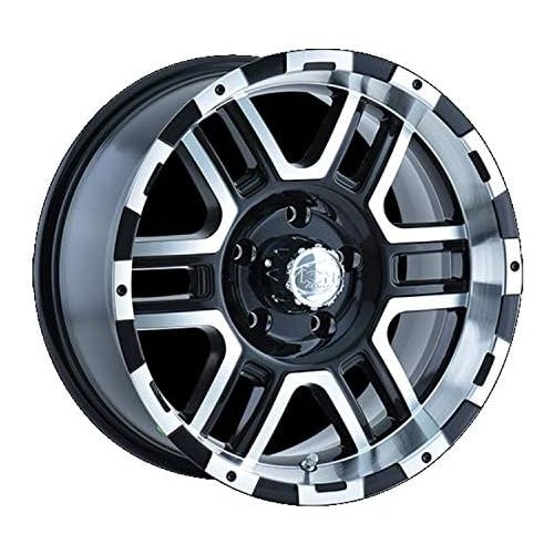  Ion Alloy 179 Black Wheel with Machined Face and Lip (18x9/6x135mm)