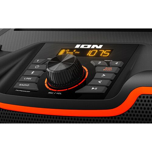  ION Audio Sport XL All-Weather Wireless Rechargeable Bluetooth Speaker with Mic