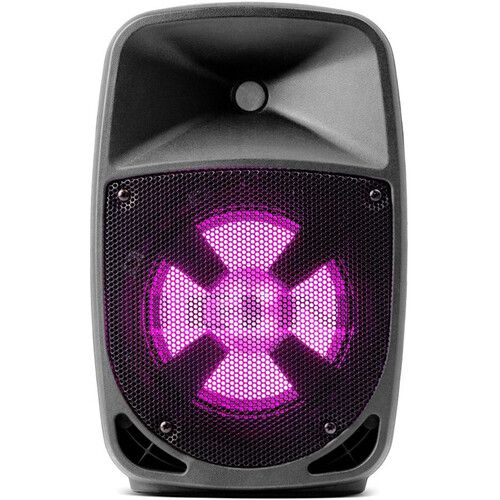  ION Audio Pro Glow 8 Compact High-Power PA System with LED Lighting