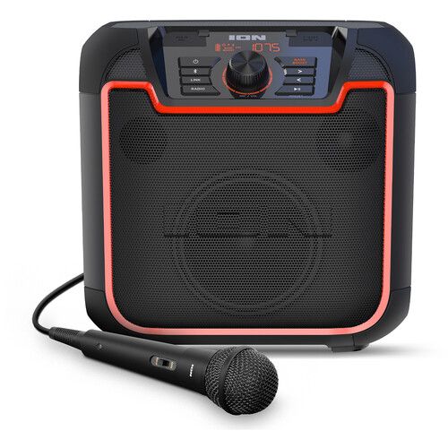  ION Audio Sport MK3 All-Weather Wireless Rechargeable Bluetooth Speaker with Mic