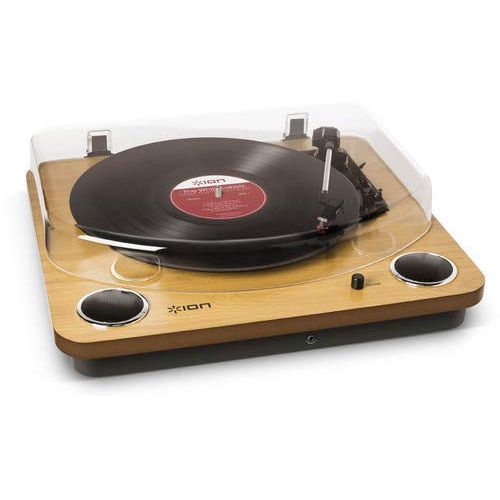  [아마존 핫딜]  [아마존핫딜]ION Audio Max LP USB Digital Encoder Vinyl Plattenspieler / Turntable mit eingebauten Stereo Lautsprechern - inkl. Converter Software (MAC/PC) - Wood