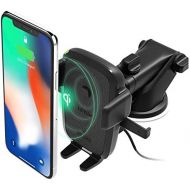 [아마존 핫딜]  [아마존핫딜]IOttie iOttie Easy One Touch Wireless Qi Fast Charge Car Mount Kit || Fast Charge: Samsung Galaxy S10 S9 Plus S8 S7 Edge Note 8 5 | Standard Charge: iPhone X 8 Plus & Qi Enabled Devices |