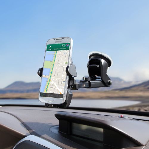  [아마존베스트]IOttie iOttie Easy One Touch 2 Car Mount Holder Universal Phone Compatible with iPhone XS Max R 8/8 Plus 7 7 Plus 6s Plus 6s 6 SE Samsung Galaxy S8 Plus S8 Edge S7 S6 Note 9