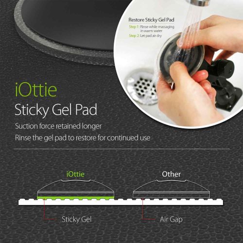  [아마존베스트]IOttie iOttie Easy One Touch 2 Car Mount Holder Universal Phone Compatible with iPhone XS Max R 8/8 Plus 7 7 Plus 6s Plus 6s 6 SE Samsung Galaxy S8 Plus S8 Edge S7 S6 Note 9