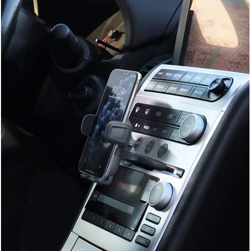  [아마존베스트]iOttie Easy One Touch 5 CD Slot Car Mount Phone Holder for iPhone, Samsung, Moto, Huawei, Nokia, LG, Smartphones