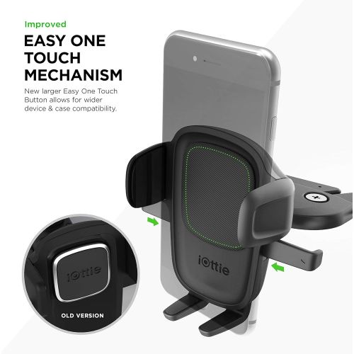  [아마존베스트]iOttie Easy One Touch 5 CD Slot Car Mount Phone Holder for iPhone, Samsung, Moto, Huawei, Nokia, LG, Smartphones