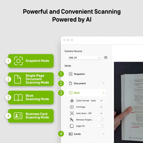  IPEVO Document Scanner Upgrade Kit (Mat, US)