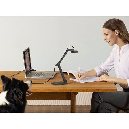  IPEVO V4K PRO UHD USB Document Camera (Slate Gray)