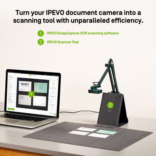  IPEVO Document Scanner Upgrade Kit (Pad, US)