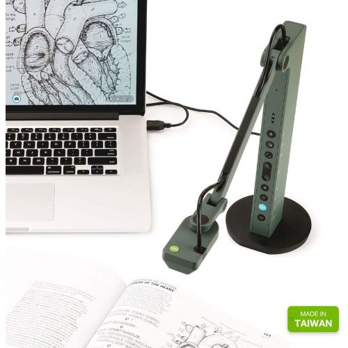  [아마존베스트]Ipevo VZ-R HDMI/USB Dual Mode 8MP Document Camera  Mac OS, Windows, Chromebook Compatible for Live Demo, Web Conferencing, Remote Teaching, Distance Learning, 8 Megapixel (5-883-4