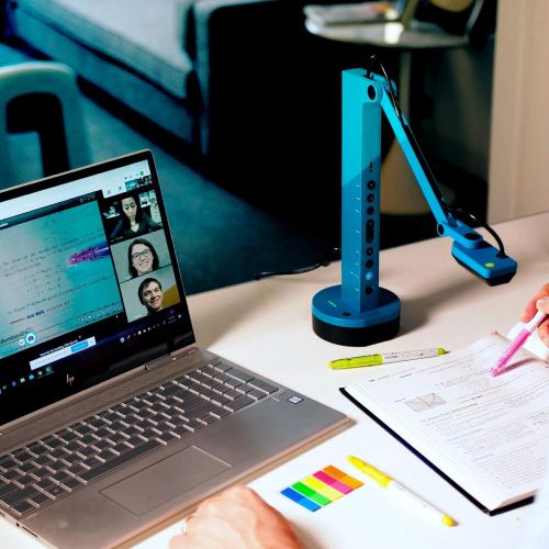  [아마존베스트]IPEVO VZ-X 8MP Document Camera, Easy Setup, 3 Modes of Connectivity  Wi-Fi, HDMI, and USB, Compatible with Web Conferencing Software in USB Mode, Works Wirelessly with iOS, tvOS a