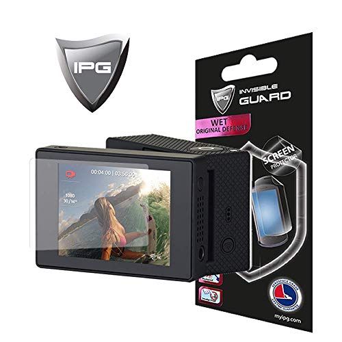  IPG for GoPro Camera LCD Touch BACPAC 2 2 Units Screen Protector with Lifetime Replacement Warranty Invisible Protective Screen Guard - HD Quality/Self-Healing/Bubble -Free by