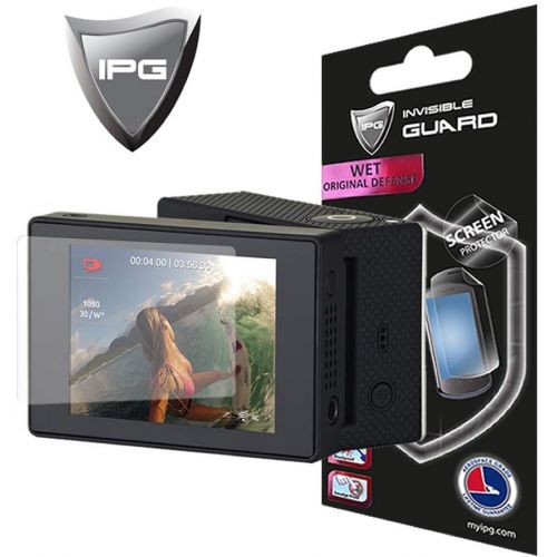  IPG for GoPro Camera LCD Touch BACPAC 2 2 Units Screen Protector with Lifetime Replacement Warranty Invisible Protective Screen Guard - HD Quality/Self-Healing/Bubble -Free by