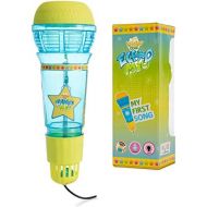 [아마존베스트]Echo Mic for Kids and Toddlers - Magic Microphone with Multicolored Flashing Light and Fun Rattle - Blue and Yellow Speech Therapy Feedback Toy - Retro Gift For Boys and Girls Who