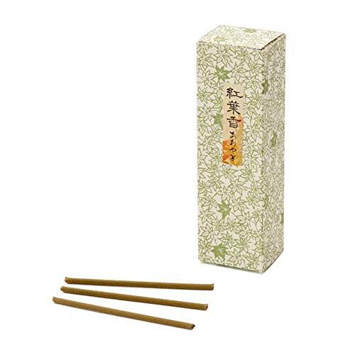  인센스스틱 IPPINKA Japanese Fall Incense, 25 Sticks, Made in Japan, Scent of Bergamot, Lemon and Jasmine