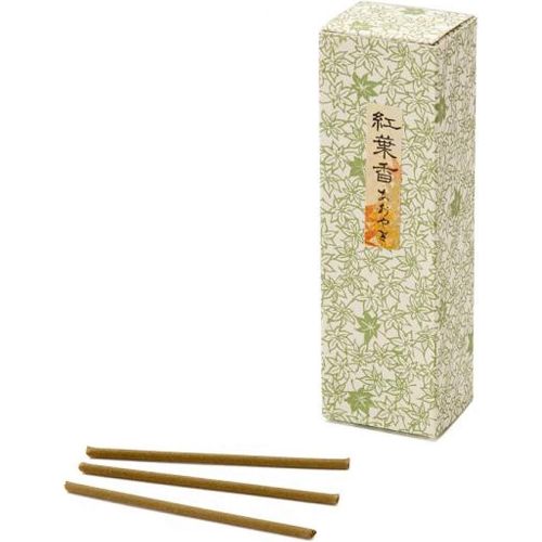  인센스스틱 IPPINKA Japanese Fall Incense, 25 Sticks, Made in Japan, Scent of Bergamot, Lemon and Jasmine