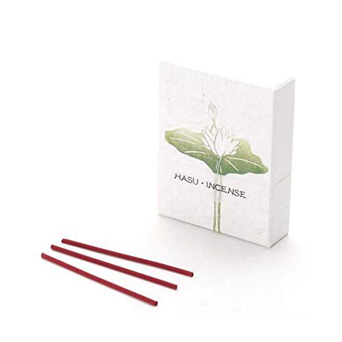  인센스스틱 IPPINKA HANGA Lotus Japanese Incense Sticks, Made in Japan, 90 Sticks, 15 Mins Per Stick, Scent of Lotus, Jasmine and Lily of The Valley