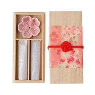 인센스스틱 IPPINKA Cherry Blossom Incense and Incense Stick Holder Set, Made in Japan, Incense and Incense Stick Holder Gift Pack