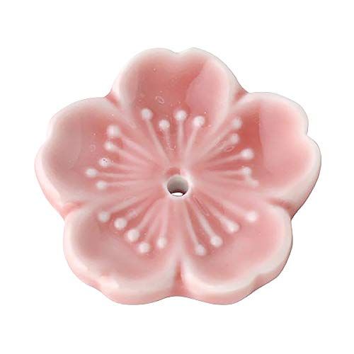  인센스스틱 IPPINKA Cherry Blossom Incense Stick Holder with Plate, Made in Japan