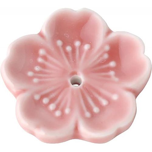  인센스스틱 IPPINKA Cherry Blossom Incense Stick Holder with Plate, Made in Japan