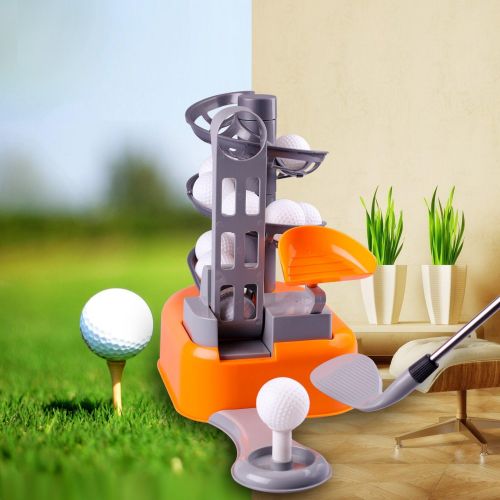  [아마존베스트]IPlay, iPlay, iLearn Golf Toys Set, Golf Ball Game, Sports Gaming Clubs, Learning, Active, Early Educational, Outdoors Exercise Toy for 3, 4, 5, 6, 7 Year Olds Kids, Toddlers, Boys, Girls