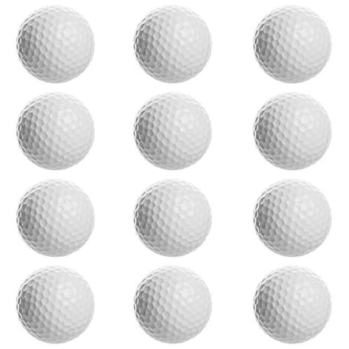  [아마존베스트]IPlay, iPlay, iLearn Practice Balls, Golf Balls, Bulk Set of Golf Balls for Swing Practice, Driving Range, Home Use (One Dozen)