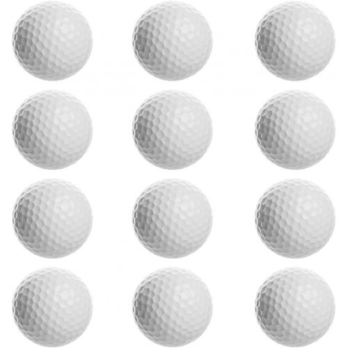  [아마존베스트]IPlay, iPlay, iLearn Practice Balls, Golf Balls, Bulk Set of Golf Balls for Swing Practice, Driving Range, Home Use (One Dozen)