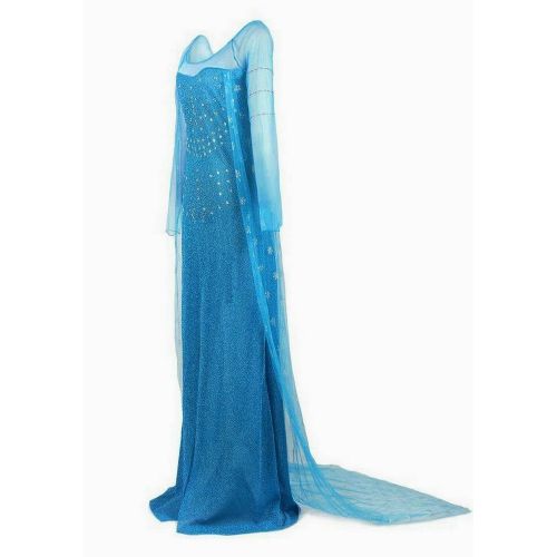  IPretty iPretty Womens Elsa Costume Cosplay Party Princess Dress Adult