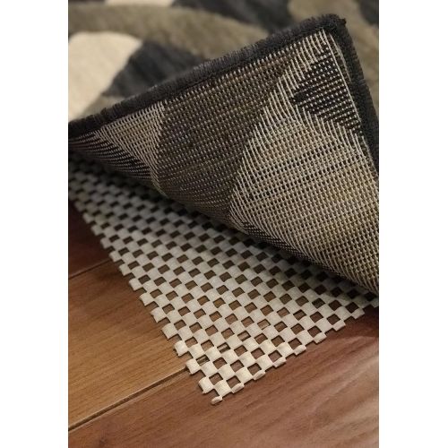  iPrimio Non Slip Area Rug Pad Gripper 5x3 for Bathroom, Indoor, Kitchen and Outdoor Area - Extra Grip for Hard Surface Floors