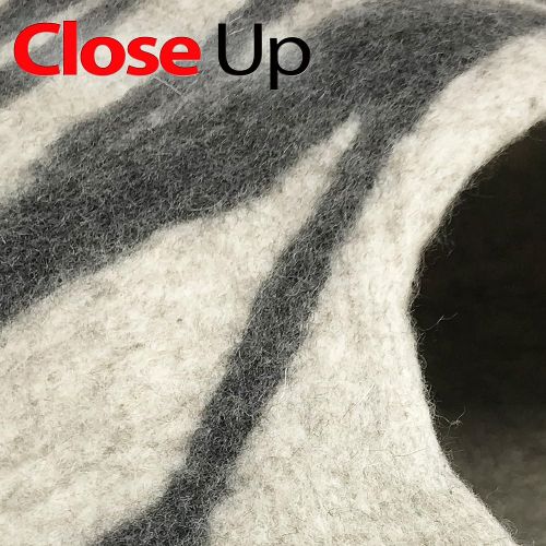  IPrimio iPrimio 100% Natural Wool Eco-Friendly 40 cm Cat Cave - Handmade Premium Shaped Felt - Makes Great Covered Cat House and Bed for Cats & Kittens - for Indoor Cozy Hideaway - Medium