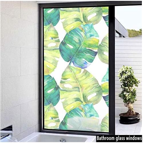  IPrint 3D Decorative Film Privacy Window Film No Glue,Kids,Bird Chirping Hearts Sitting on Flower Tulip Daisy Dandelion Inspirational Baby Design,Multicolor,for Home&Office