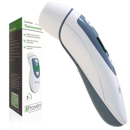  IProvoen Medical Ear Thermometer with Forehead Function - iProven DMT-489 - Upgraded Infrared Lens Technology...