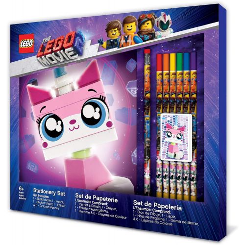  LEGO The Movie 2 Unikitty Sketchbook Stationery Set