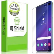 [아마존베스트]IQShield IQ Shield Screen Protector Compatible with Galaxy S10 Plus (S10+ 6.4 inch)(2-Pack)(Case Friendly) LiquidSkin Anti-Bubble Clear Film (NOT Compatible with Verizon S10 5G 6.7)(Works w