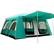 IREANJ Family Tent Camping Tent 2-Door Instant Tents Windproof 4-Season Freestanding 16-Person for Backpacking 460 360 210cm Outdoor Tent Tent