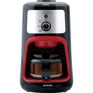 /IRIS OHYAMA, Inc. IRIS OHYAMA Fully automatic coffee maker With mesh filter IAC-A600 (For 1 to 4 cups) (Black) 【Japan Domestic genuine products】