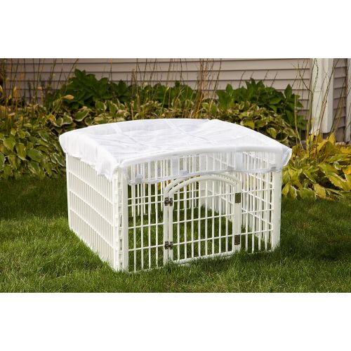  IRIS USA, Inc. IRIS Pet Playpen with Door, 24-Inch