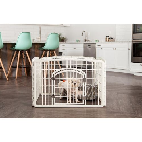  IRIS USA, Inc. IRIS Pet Playpen with Door, 24-Inch