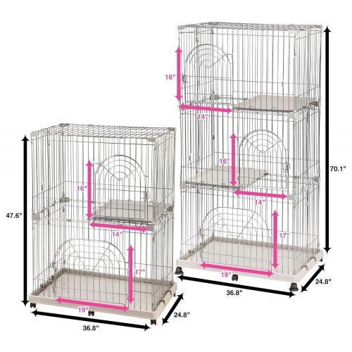 IRIS USA, Inc. IRIS Wire Pet Cage/Cat Playpen