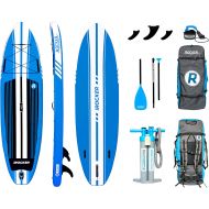IROCKER iROCKER All-Around Inflatable Stand Up Paddle Board 10/11 Long 32 Wide 6 Thick SUP Package