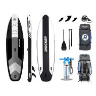 IROCKER iROCKER Cruiser Inflatable Stand Up Paddle Board 106 Long 33 Wide 6 Thick SUP Package