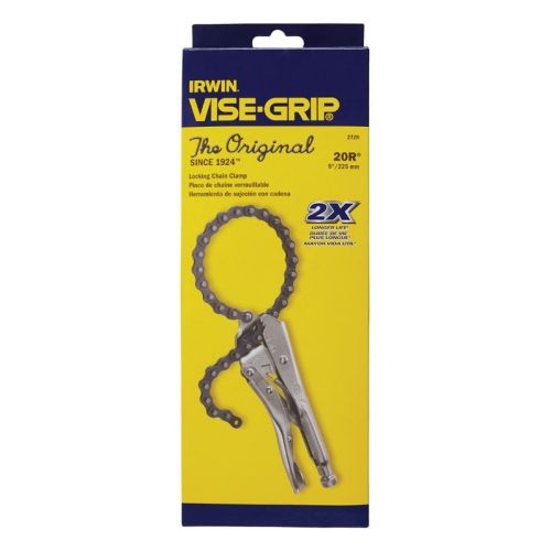  IRWIN TOOLS CLAMP LOCK CHAIN 9 IN