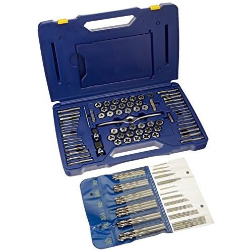  Irwin Tools IRWIN Tools 1813817 Performance Threading System Deluxe Tap, Die and Drill Bit Set, 116-Piece