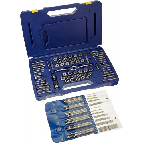  Irwin Tools IRWIN Tools 1813817 Performance Threading System Deluxe Tap, Die and Drill Bit Set, 116-Piece